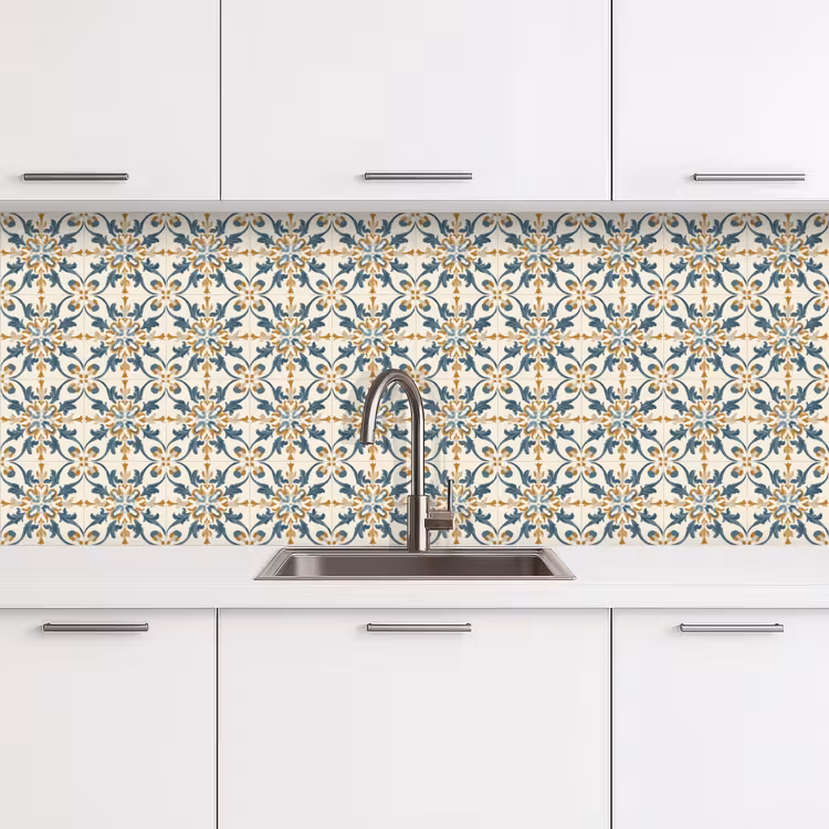 Kitchen splashback - Patterned - Classic - Colorful — 4