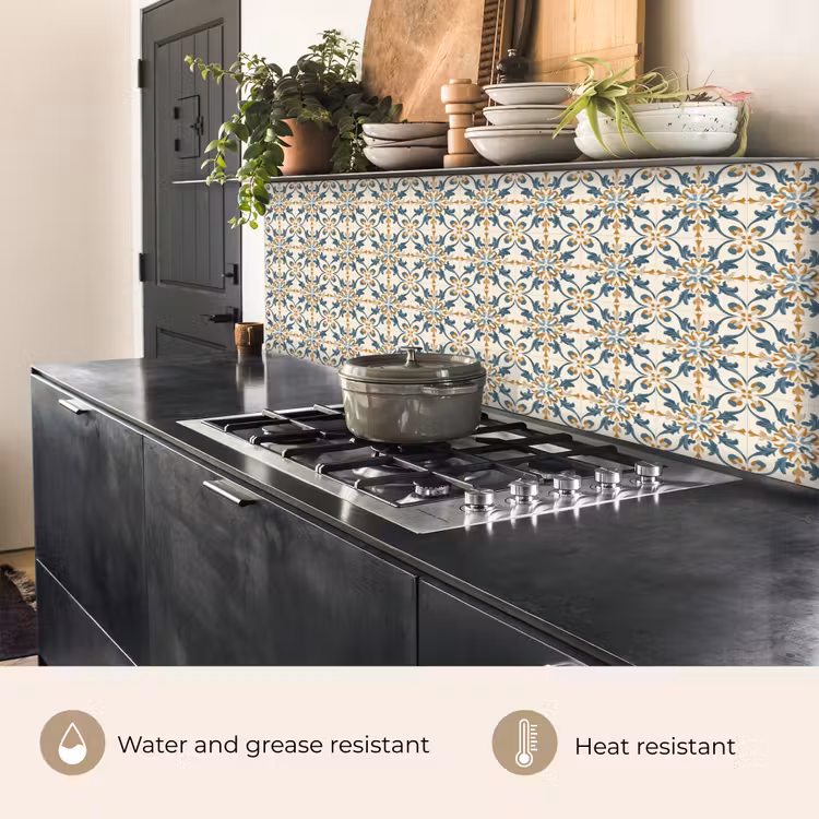 Kitchen splashback - Patterned - Classic - Colorful — 5