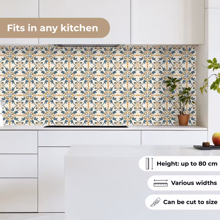 Kitchen splashback - Patterned - Classic - Colorful — 7