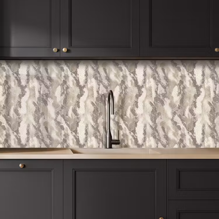 Kitchen splashback - Snake - Pattern - Taupe — 6