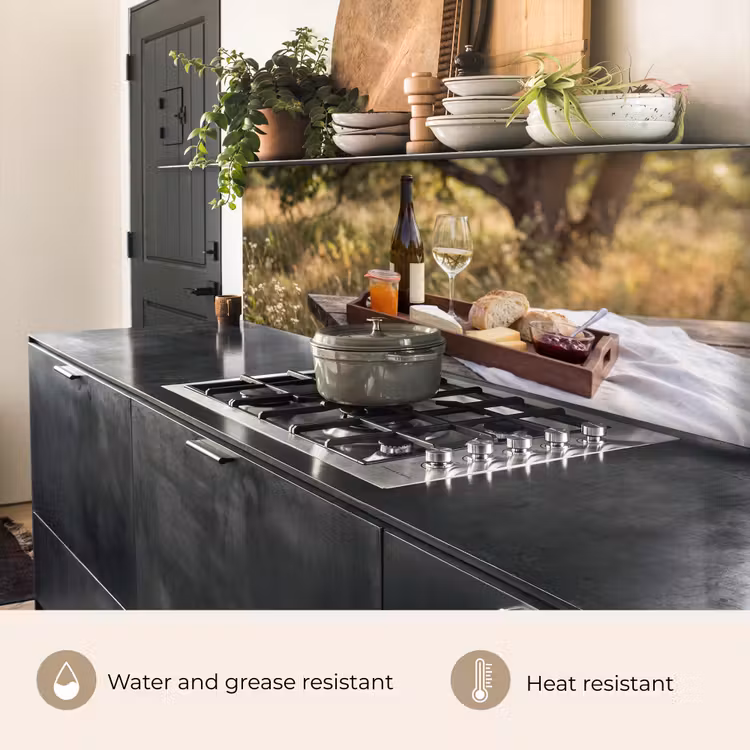 Kitchen splashback - Picnic - Wine - Cheese board — 5