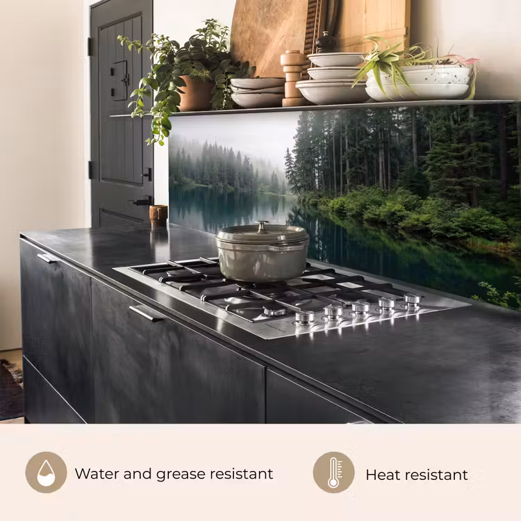Kitchen splashback - Mountains - Lake - Forest — 5