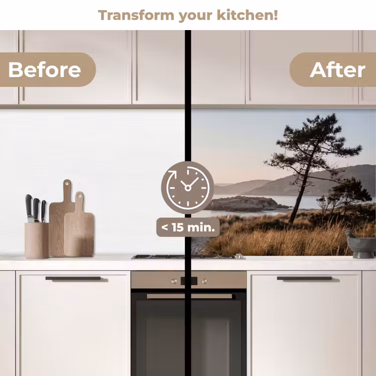 Kitchen splashback - Landscape - Coastal - Dunes — 3