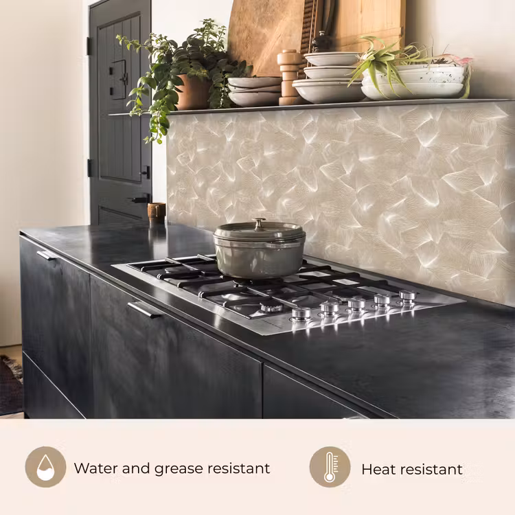 Kitchen splashback - Organic - Texture - Beige — 5