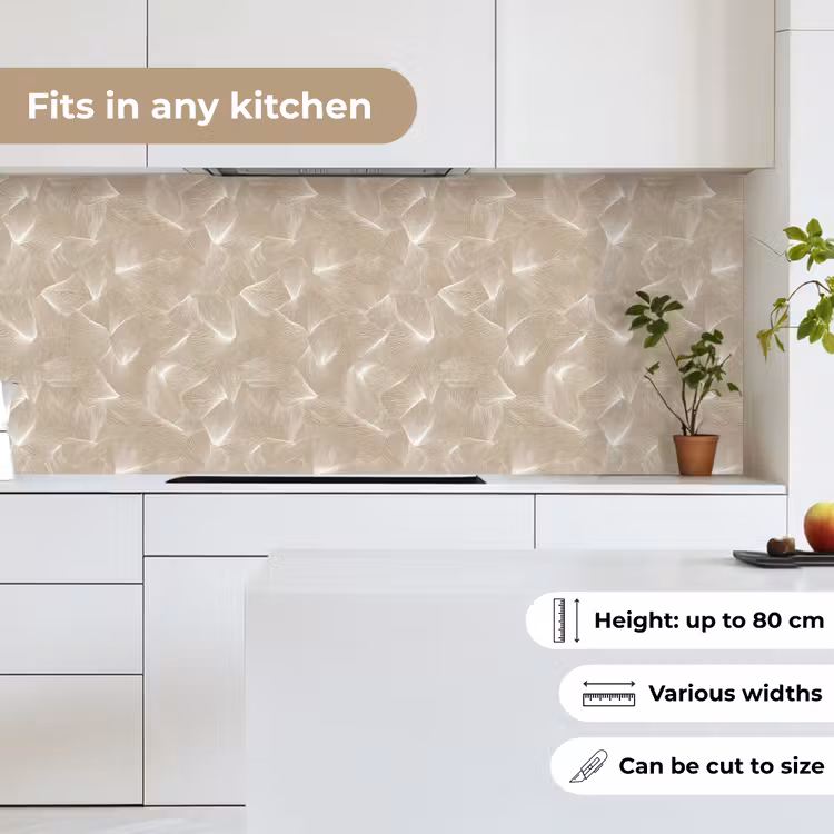 Kitchen splashback - Organic - Texture - Beige — 7