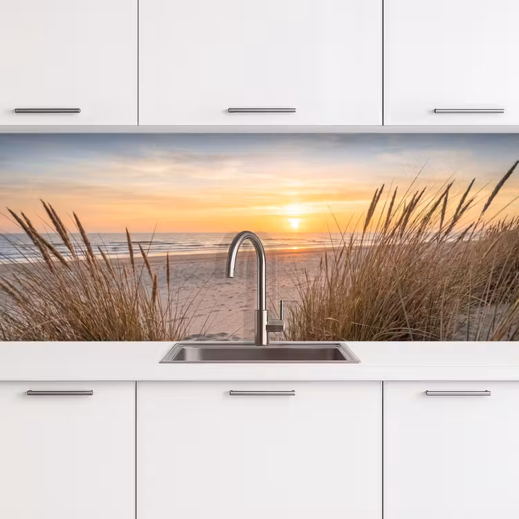 Kitchen splashback - Sunset - Dunes - Sea — 4