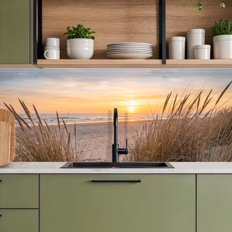 Kitchen splashback - Sunset - Dunes - Sea — 8