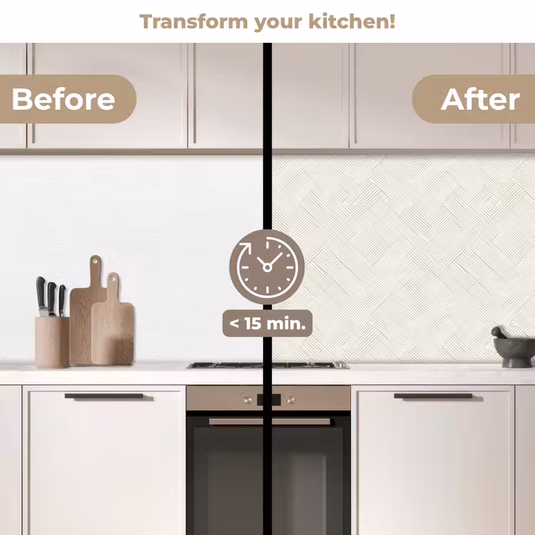 Kitchen splashback - Texture - Abstract - Beige — 3