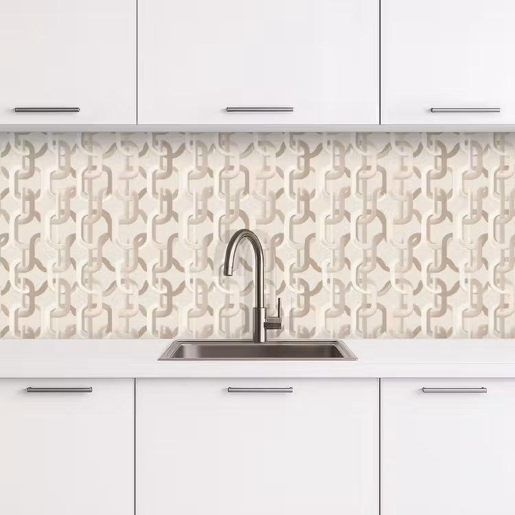 Kitchen splashback - Motif - Abstract - Beige — 4