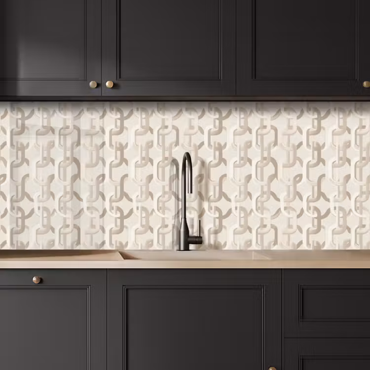 Kitchen splashback - Motif - Abstract - Beige — 6