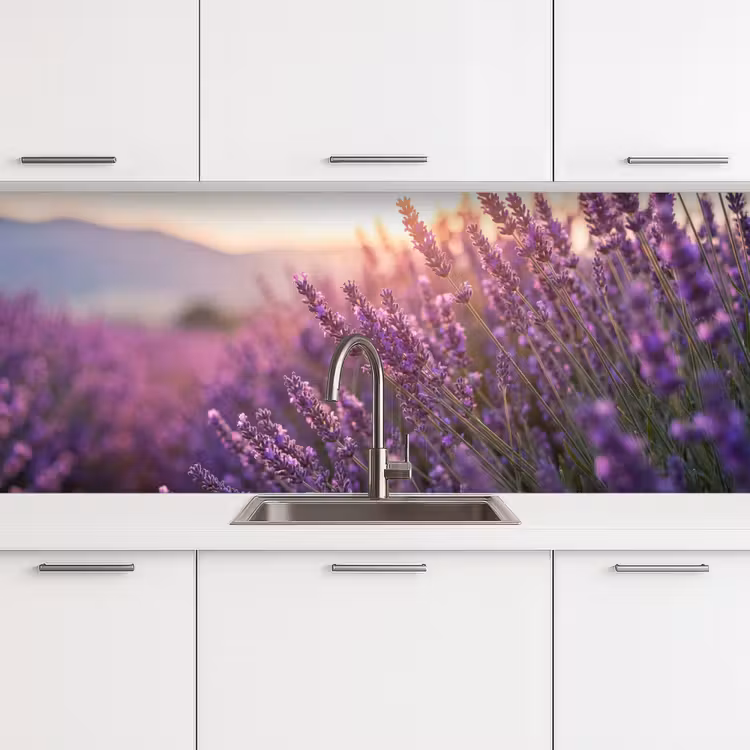 Kitchen splashback - Lavender - Purple - Sunlight — 4