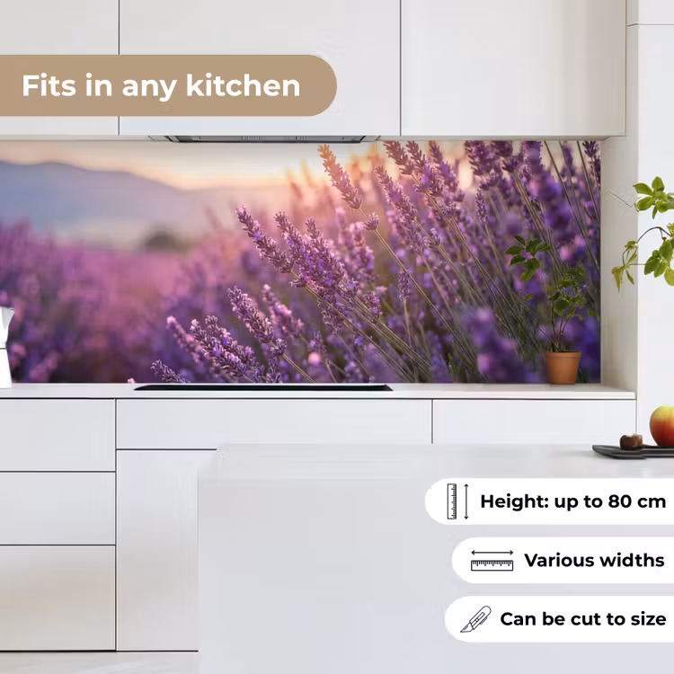 Kitchen splashback - Lavender - Purple - Sunlight — 7
