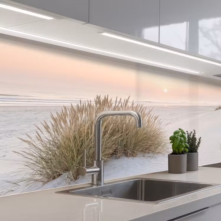 Kitchen splashback - Horizon - Dune landscape - Sand — 2