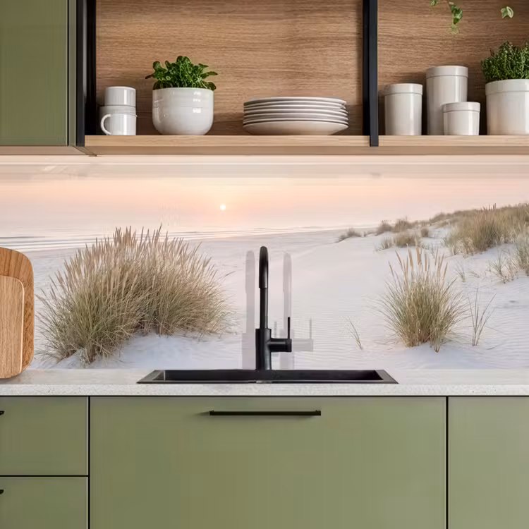 Kitchen splashback - Horizon - Dune landscape - Sand — 8