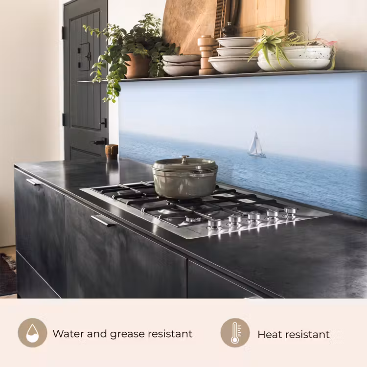 Kitchen splashback - Horizon - Sailboat - Sea — 5