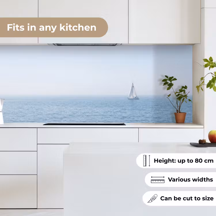 Kitchen splashback - Horizon - Sailboat - Sea — 7