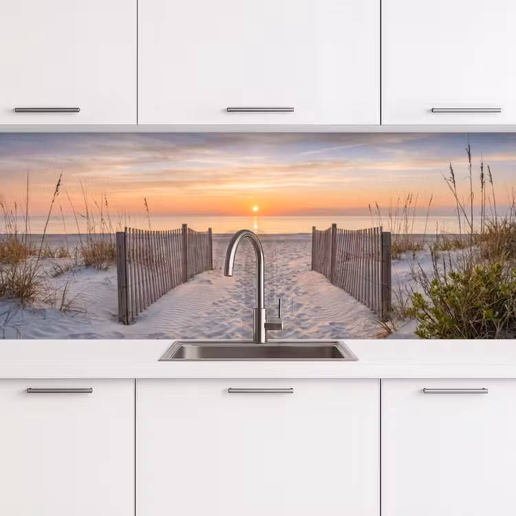 Kitchen splashback - Sunset - Beach - Sand — 4