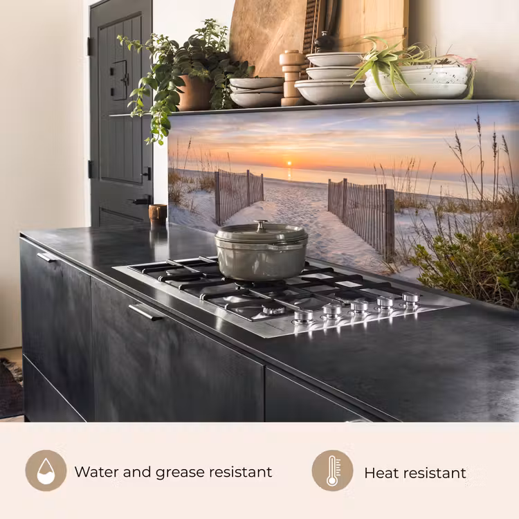 Kitchen splashback - Sunset - Beach - Sand — 5