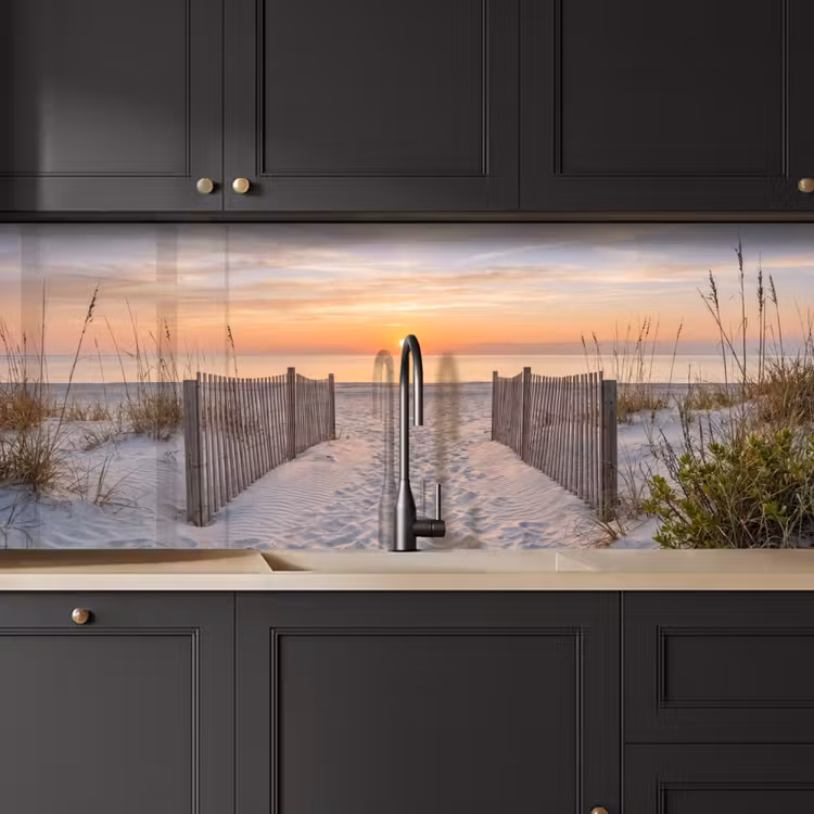 Kitchen splashback - Sunset - Beach - Sand — 6