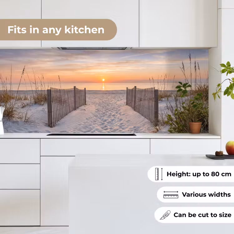 Kitchen splashback - Sunset - Beach - Sand — 7