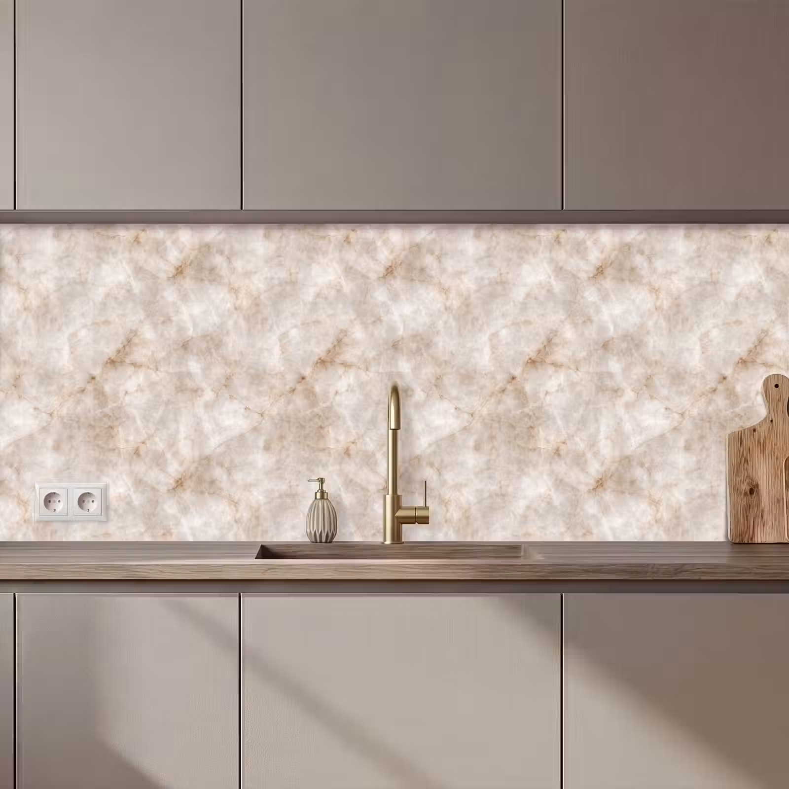 Kitchen splashback - Marble - Pattern - Classic — 1