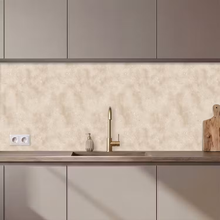 Kitchen splashback - Texture - Speckles - Beige — 1