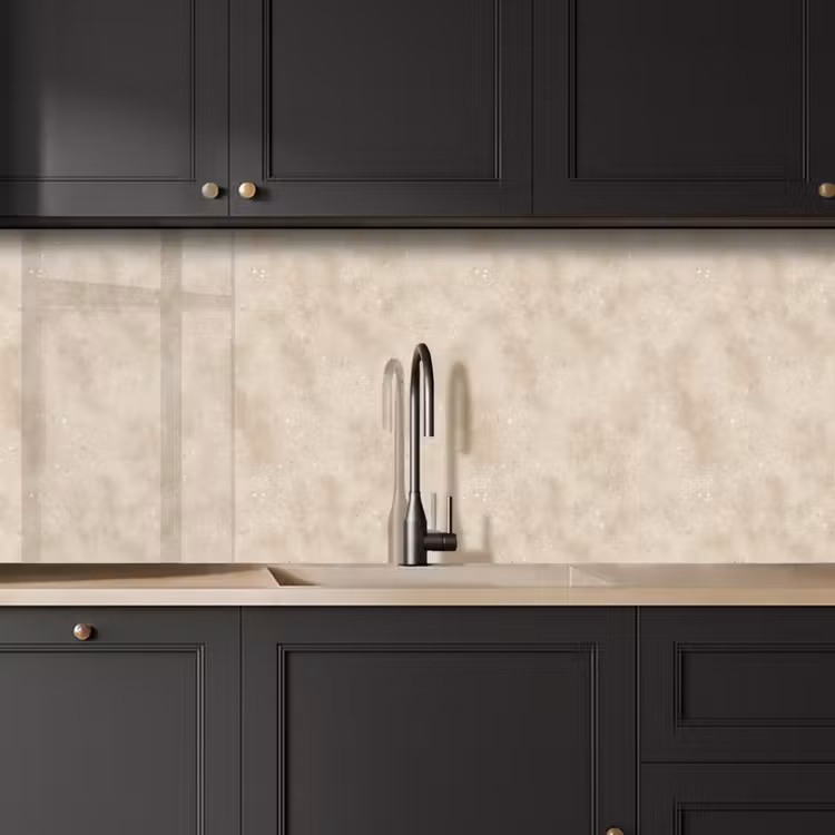 Kitchen splashback - Texture - Speckles - Beige — 6