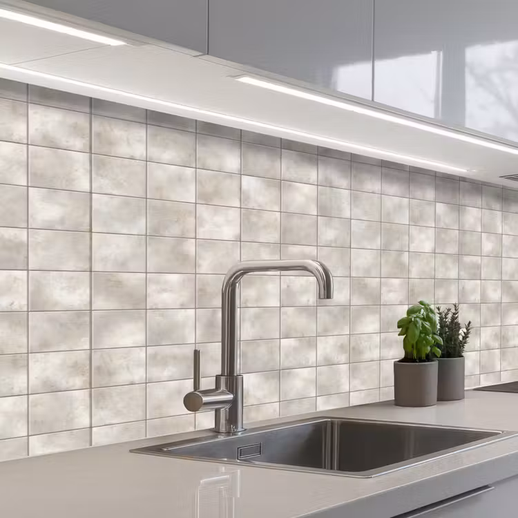 Kitchen splashback - Tiles - Natural - Gray — 2