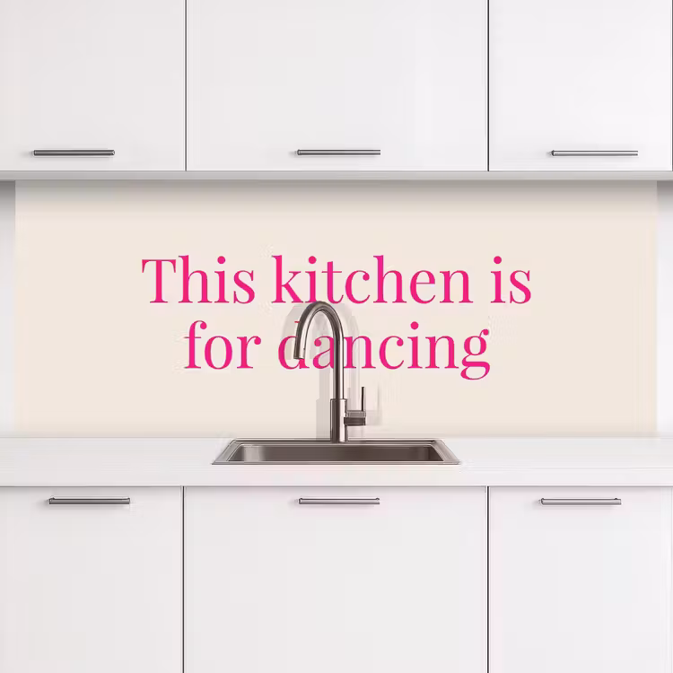 Kitchen splashback - This kitchen is for dancing — 4