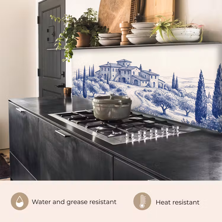 Kitchen splashback - Rustic - Estate - Blue — 5