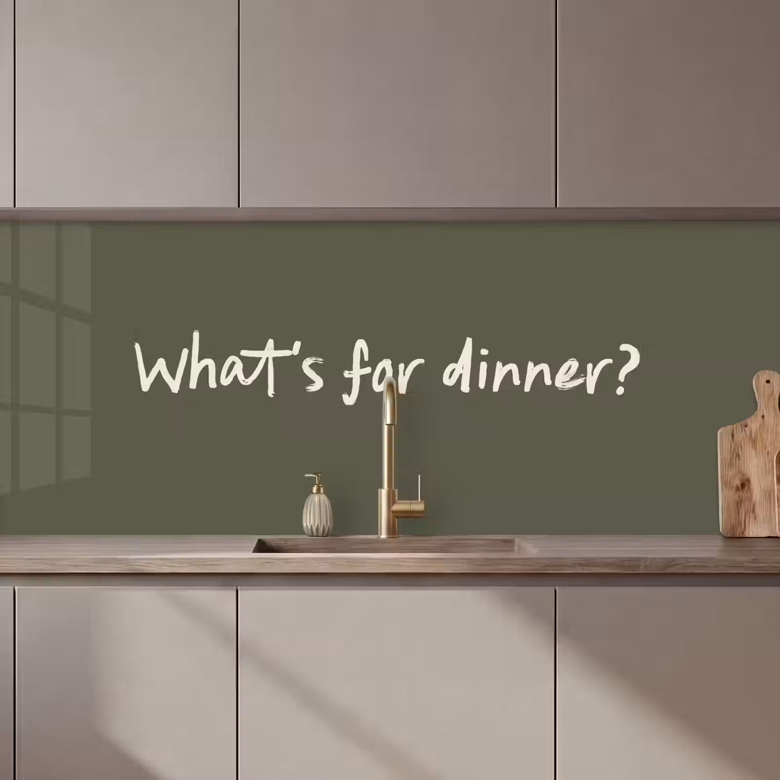 Kitchen splashback - Whats for dinner? — 1