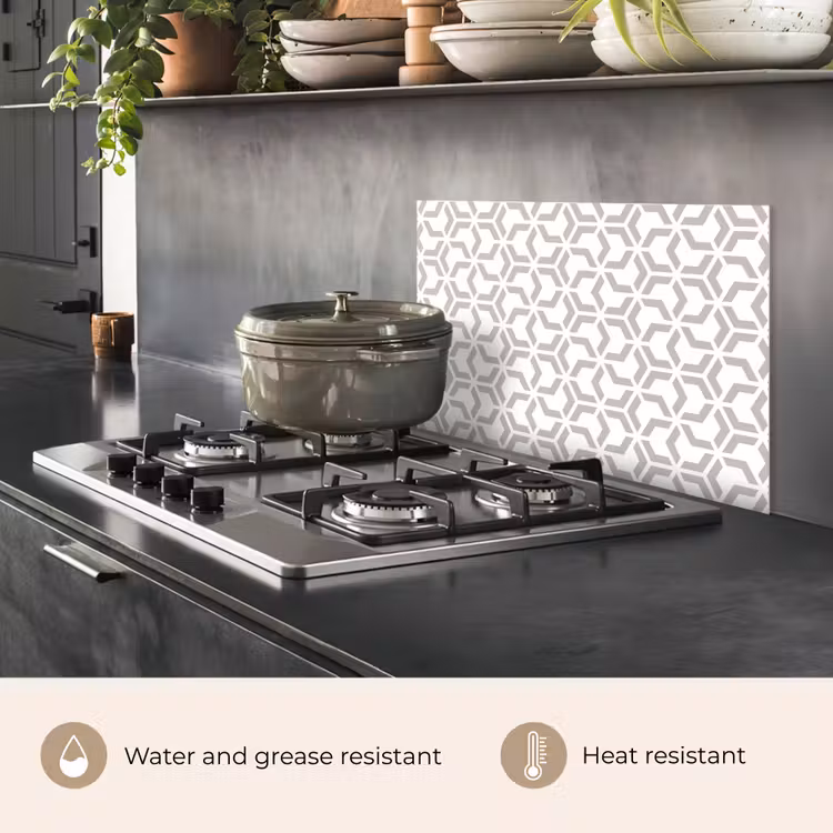 Kitchen splashback for hob - Graphic - Pattern - Modern — 2