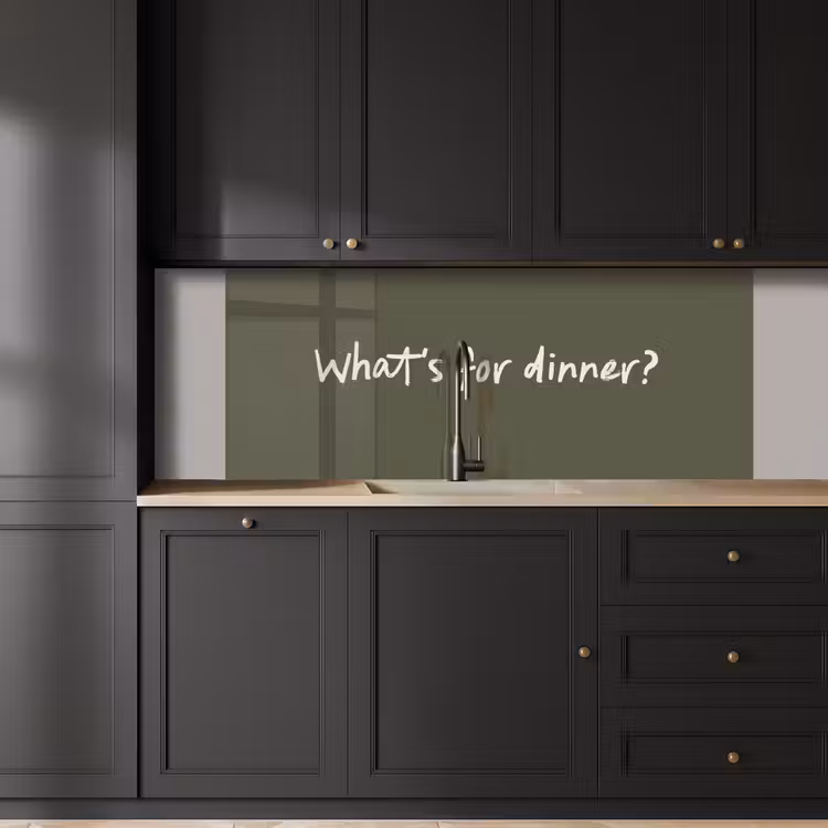 Kitchen splashback - Whats for dinner? — 6