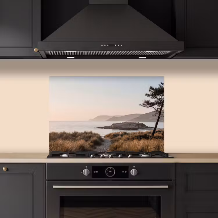 Kitchen splashback for hob - Landscape - Coastal - Dunes — 5