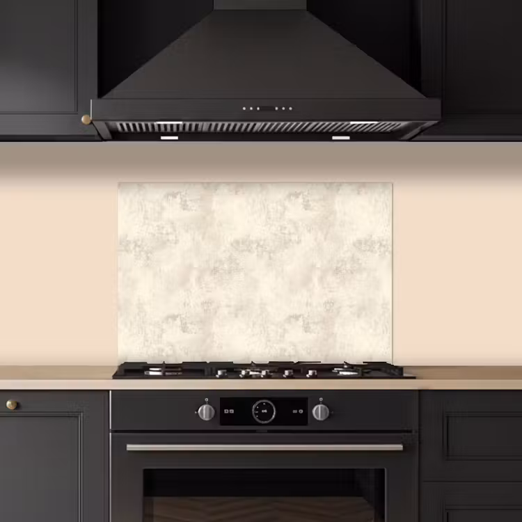 Kitchen splashback for hob - Pattern - Organic - Beige — 5