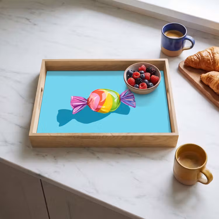 Tray - Blue - Candy - Rainbow — 3