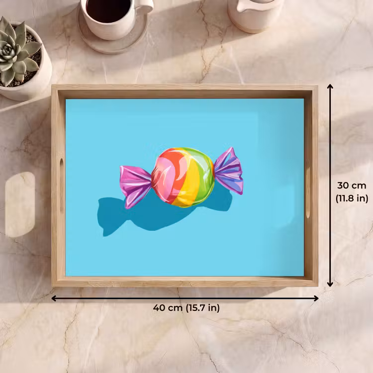 Tray - Blue - Candy - Rainbow — 7