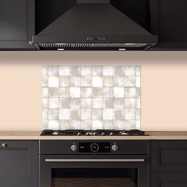 Kitchen splashback for hob - Tile - Pattern - Weathered — 5
