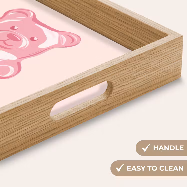 Tray - Bear - Pink - Candy — 9