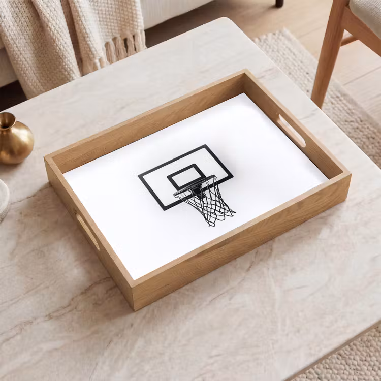 Tray - Basketball Board - Minimalist - Black — 2