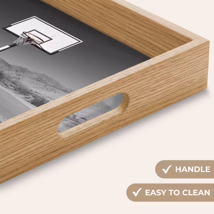 Tray - Basketball pole - Landscape - Sand - White — 9