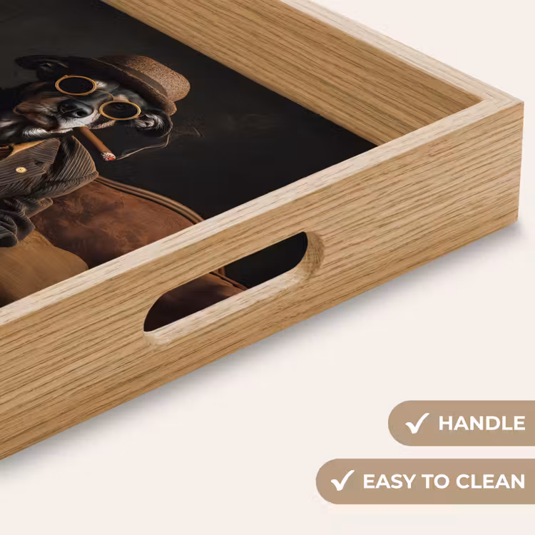 Tray - Dog - Cigar - Hat - Suit — 9