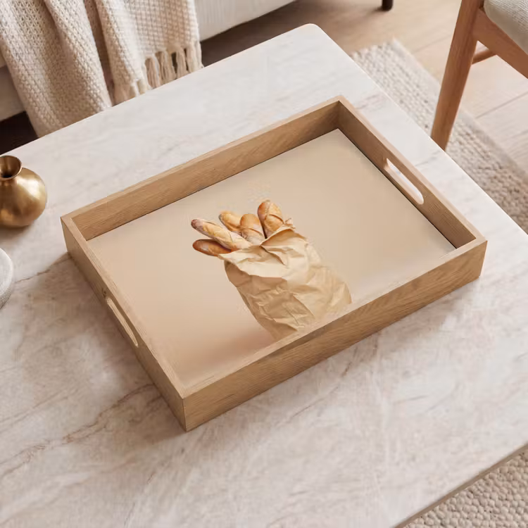 Tray - Baguette - Bread - Baguette - Beige — 2