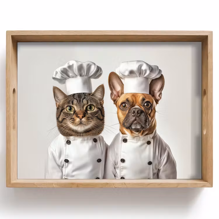 Tray - Cat - Dog - Cook clothing — 1