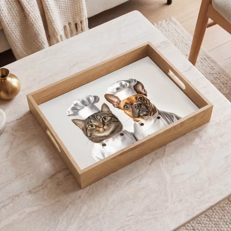 Tray - Cat - Dog - Cook clothing — 2