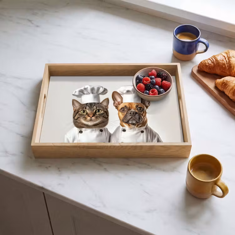 Tray - Cat - Dog - Cook clothing — 3
