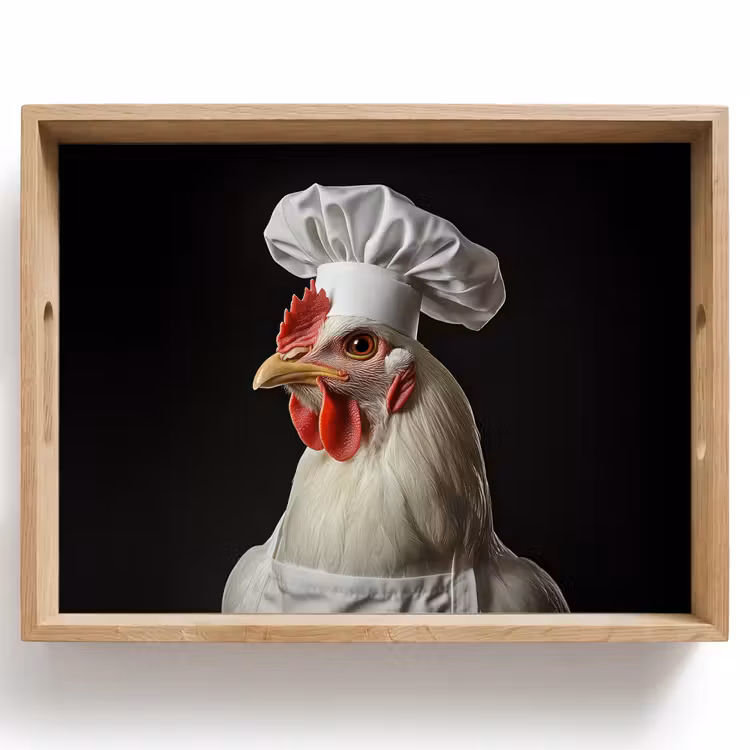 Tray - Cook - Red - Chicken — 1