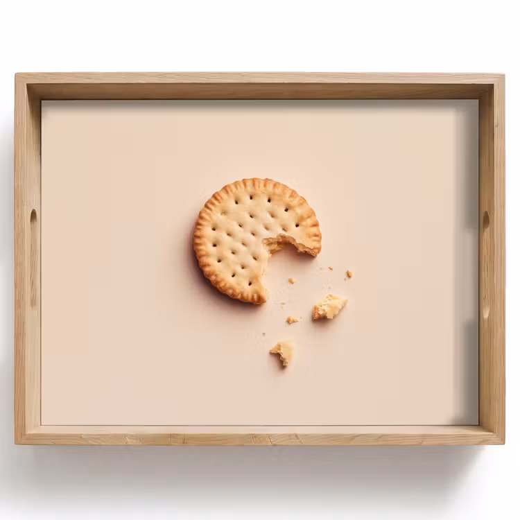 Tray - Cookie - Crumbs - beige — 1