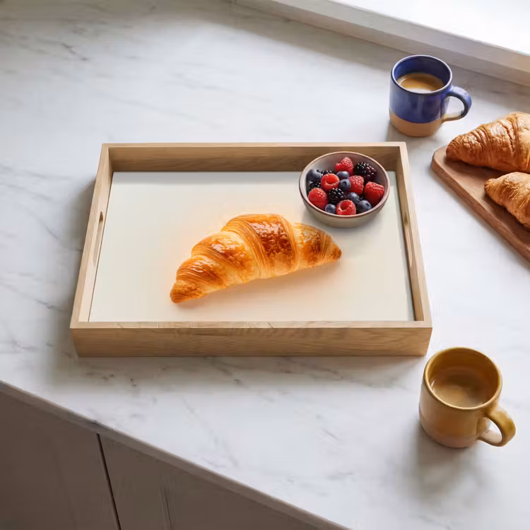 Tray - Croissant - Bread - Beige — 3
