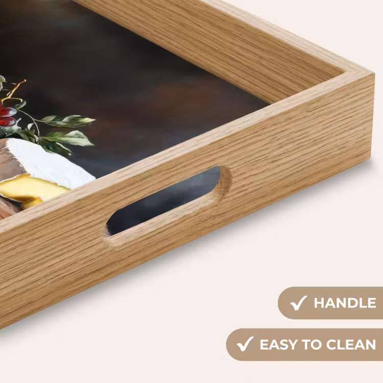 Tray - Drinking Board - Still Life - Vintage — 9